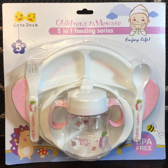 5 In 1 Tableware Baby Feeding Series, Children Feeding Set, Feeding Kit For Babies, Toddler Feeding Training Set 5 In 1 Tableware Baby Feeding Series, Children Feeding Set, Feeding Kit For Babies, Toddler Feeding Training Set